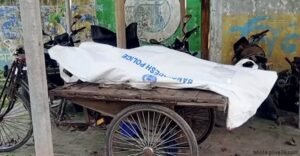  প্রাণ গেলো গৃহবধূর মোটরসাইকেল থেকে ভোলায়